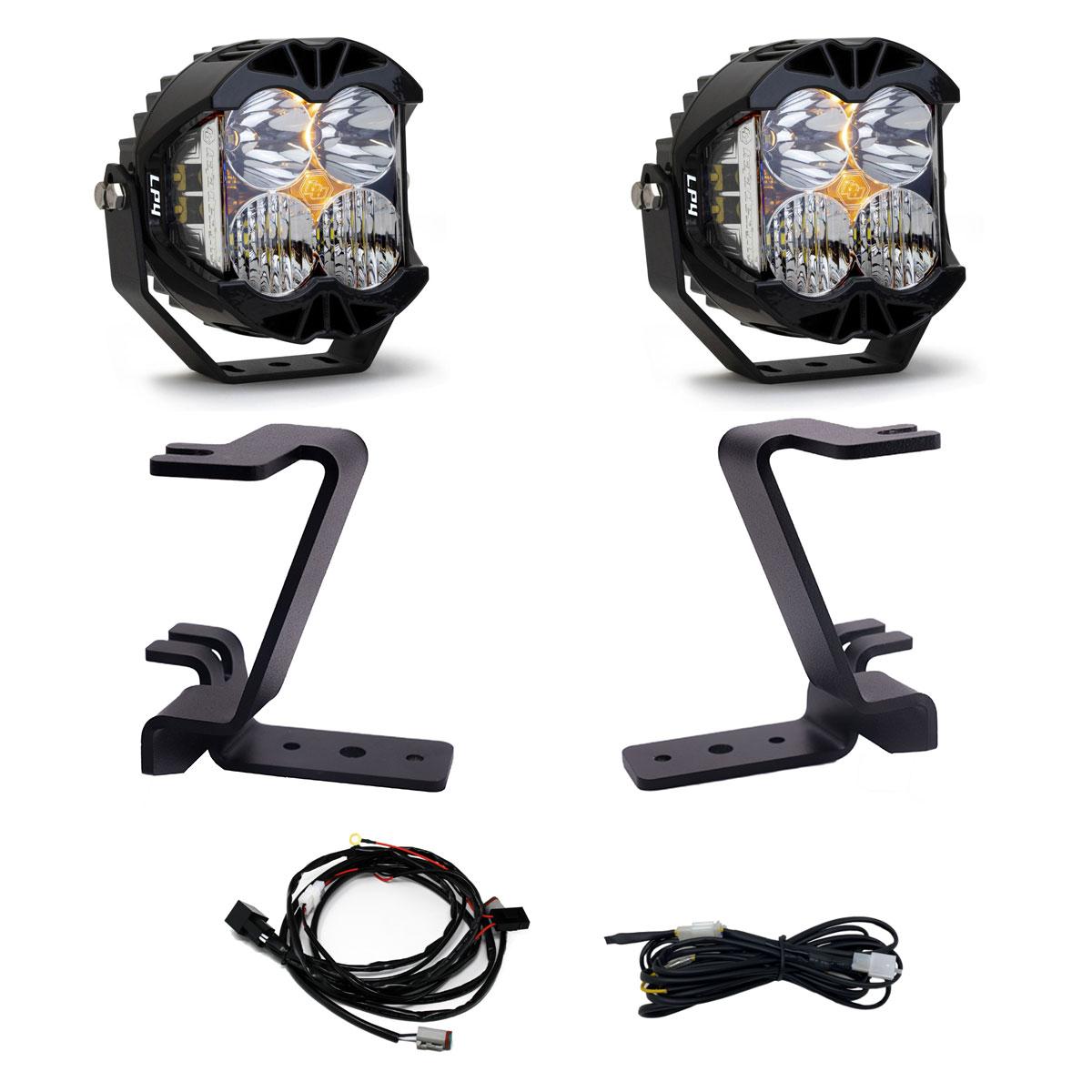 Baja Designs LP4 A-Pillar Light Kit – Ford 2023-2026 F-250/350 Super Duty