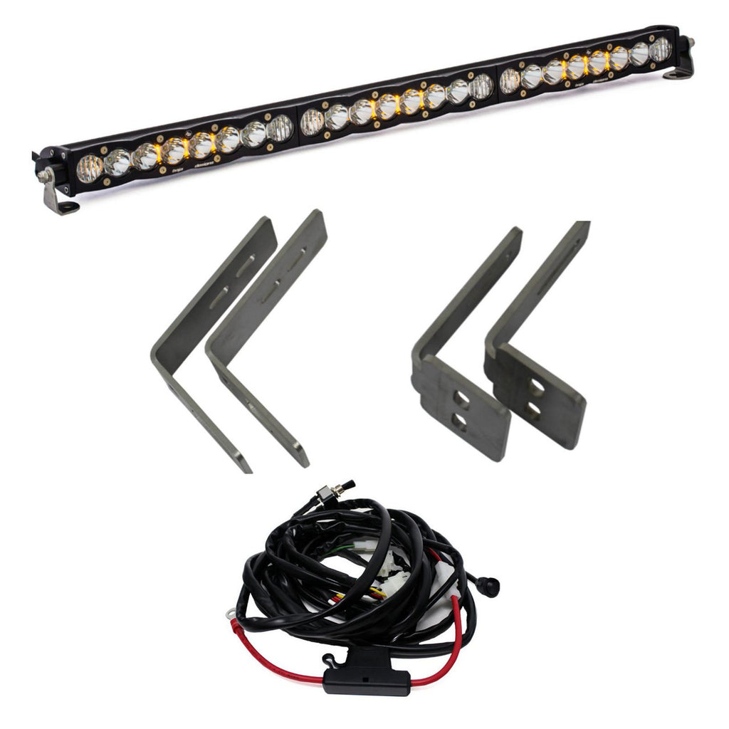 Baja Designs S8 30" Grille Upper Mount Kit – Ford 2011-2016 F-250/350 Super Duty