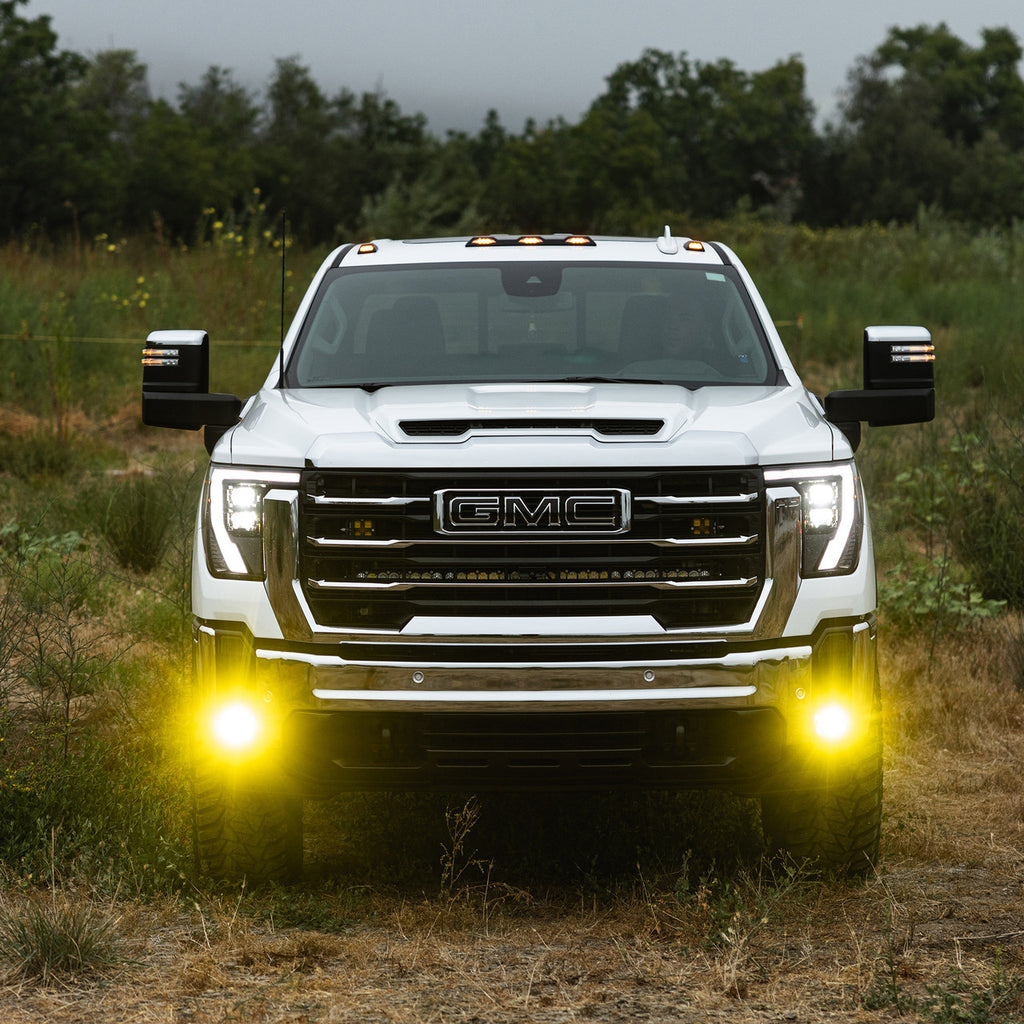 Baja Designs S1 Fog Pocket Light Kit – GMC Sierra 1500 AT4-X & 2500/3500 HD, Canyon, Yukon & Chevy Colorado