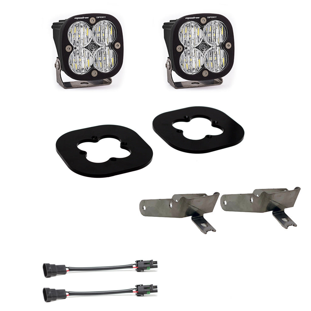 Baja Designs Squadron Sport Fog Pocket Light Kit – Ford 2011-2016 F-250/350 Super Duty