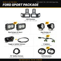 What's in the box: F-150 & 2017-2022 Super Duty Sport Package