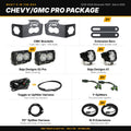 What's in the box: Chevy/GMC 1500 Pro Package