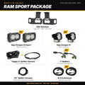 What's in the box: Ram 2019-2027 2500/3500 Sport Package