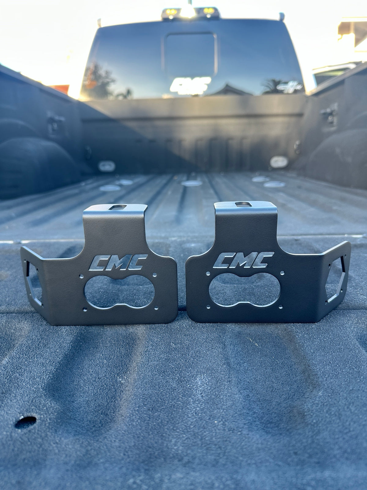 CMC 2023+ Super Duty brackets, front view